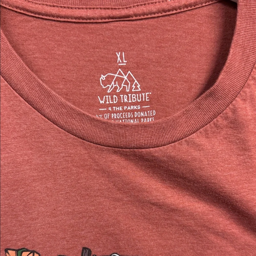 Big Bend National Park Sunset red Orange Adventure Tee - Picture 2 of 4